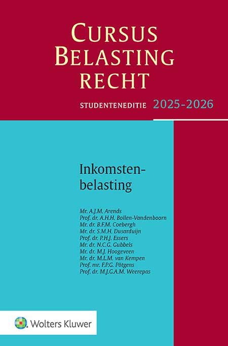 Studenteneditie Cursus Belastingrecht Inkomstenbelasting