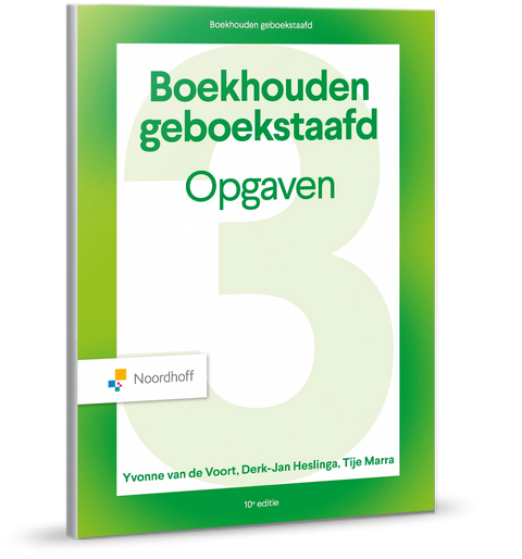 Boekhouden Geboekstaafd 3 - opgaven